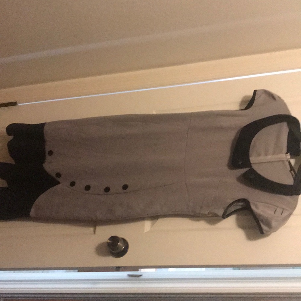 Dress- Grey/Black